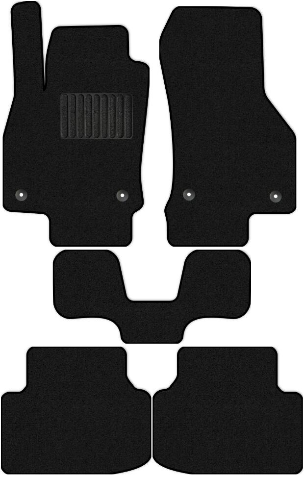 Коврики в багажник для Skoda Octavia III (лифтбек / A7) 2012 - 2017