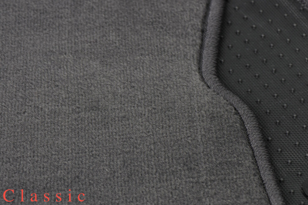 Коврики текстильные "Классик" для Volkswagen ID.4 Crozz I (suv / Электро) 2020 - Н.В., темно-серые, 3шт.