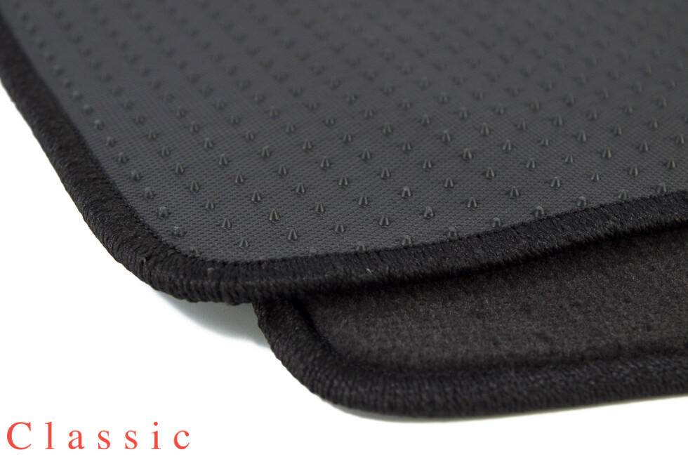 Коврики текстильные "Классик" для Volkswagen Jetta VI (седан / NF) 2014 - 2019, черные, 5шт.