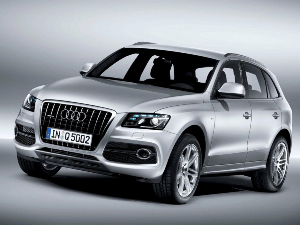 Коврики текстильные "Классик" для Audi Q5 I (suv / 8R) 2008 - 2012, бежевые, 5шт.